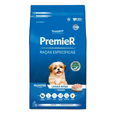 Racao Premier Racas Especificas Lhasa Apso Filhotes 2.5kg frente